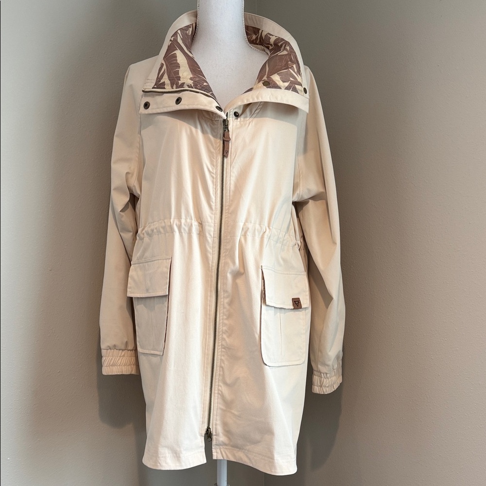 LIV Outdoor | Lightweight Canvas Jacket with Printed Collar | X-Large